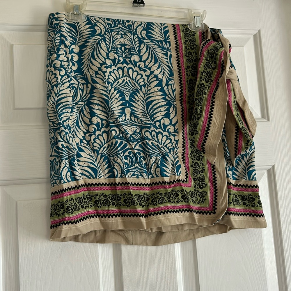 Loft wrap around skirt